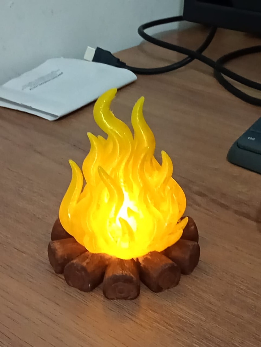 Fogueira em PETG